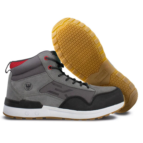 EDELBROCK VANSKY ARTIC GRAY / RED