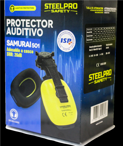 FONO SAMURAI 501 P/ CASCO 26dB ISP (PAR)