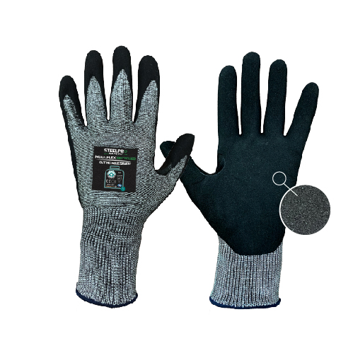 GUANTE MULTIFLEX RECYCLED CUT NITRILE SANDY